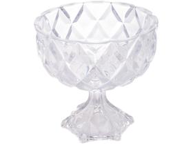 Centro de Mesa Decorativa Fruteira com Pé Cristal Lyor Centro de Mesa Decorativa Fruteira com Pé Cristal Lyor