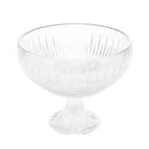 Centro de Mesa Decorativo de Cristal com Pé Queen 25x25x20cm - Wolff Centro de Mesa Decorativo de Cristal com Pé Queen 25x25x20cm - Wolff