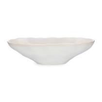Centro de Mesa Decorativo em Cerâmica Branca 44cm 19448 Mart Centro de Mesa Decorativo em Cerâmica Branca 44cm 19448 Mart