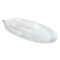 Centro de Mesa Decorativo Folha em Madeira Bandeja, Porta-Trecos, Adorno de Sala ou Mesa