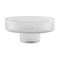 Centro de Mesa Decorativo Vidro Transparente 23cm 13512 Mart