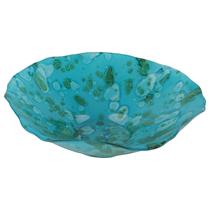 Centro de mesa Deep Sea 20x18x5,5cm cor azul -L Hermitage