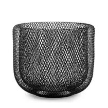 Centro de Mesa em Metal Preto 16cm 12321 Mart