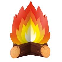 Centro de Mesa Fogueira C/1un Festa Junina Arraia São João