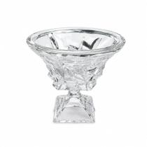Centro de Mesa/Fruteira/Saladeira Fina - Cristal Com Pé