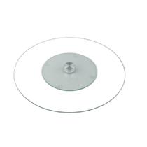 Centro de Mesa Giratório de Vidro 40cm - Hauskraft