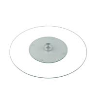 Centro De Mesa Giratório De Vidro 40Cm