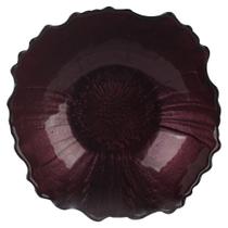 Centro de mesa Glass Blend vidro 335ml 16x5cm roxo -L Hermitage Centro de mesa Glass Blend vidro 335ml 16x5cm roxo -L Hermitage