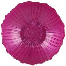 Centro de mesa Glass Blend vidro 340ml 16x5cm cor rosa -L Hermitage Centro de mesa Glass Blend vidro 340ml 16x5cm cor rosa -L Hermitage