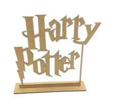 Centro De Mesa Harry Potter 20 Peças Lembrancinha Mdf Cru - Mundo Artes Artesanato Mdf