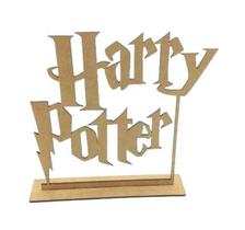 Centro De Mesa Harry Potter Lembrancinha Mdf Cru - MUNDO ARTES ARTESANATO MDF