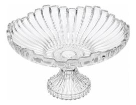 Centro de Mesa Milan 30cm de Vidro Com Pé Centro de Mesa Milan 30cm de Vidro Com Pé