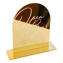 centro de mesa para festas Open bar - Personalizado acrilico espelhado KIT 5 centro de mesa para festas Open bar - Personalizado acrilico espelhado KIT 5