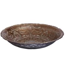 Centro de Mesa Pasha Café com Creme 40 cm Vylux Centro de Mesa Pasha Café com Creme 40 cm Vylux