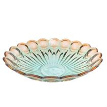 Centro De Mesa Plástico 30cm Esferas Bicolor Decoração