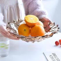 Centro De Mesa Vidro Fruteira Decorativa Sala Jantar 30cm