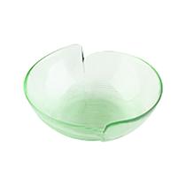 Centro de mesa vidro verde 22x7,5cm -L Hermitage Centro de mesa vidro verde 22x7,5cm -L Hermitage