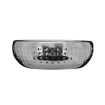 Centro de Mesa Yangzi Inox Martelado 22cm 26184 Centro de Mesa Yangzi Inox Martelado 22cm 26184
