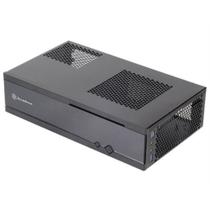 Centro de mídia Mini-ITX Case SilverStone ML05B/aço HTPC