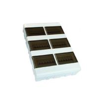 Centro distribuicao 36din/24nema s/ barr embutir - perlex