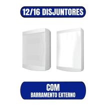 Centro Distribuição PVC 12/16 Com Barramento Externo Sobrepor - TIGRE (33048580)