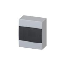 Centro Distribuição Pvc Sobrepor Fume 5 Din Brum