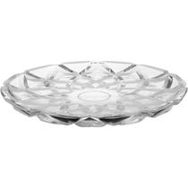 CENTRO MESA 3x31x31cm CRISTAL ECO TRANSPARENTE