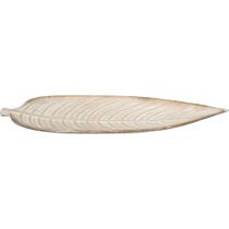 CENTRO MESA DECORATIVO FRUTEIRA FOLHA HOME&CO MDF 3x45x18cm MARROM