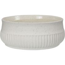 Centro Mesa Decorativo Fruteira HomeCo Cerâmica 9x20 Marfim Centro Mesa Decorativo Fruteira HomeCo Cerâmica 9x20 Marfim