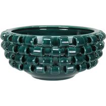 Centro Mesa Fruteira HomeCo Cerâmica 14x30 Azul Petroleo Centro Mesa Fruteira HomeCo Cerâmica 14x30 Azul Petroleo