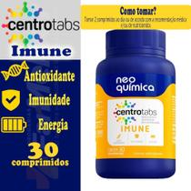 Centrotabs Imune - Imu Energia Ação Antioxidante Vitamina C, E, Selêne Zinco 30 cápsulas - NEO QUIM