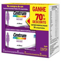 Centrum essentials Mulher 60+30cp - Glaxo