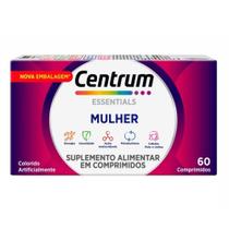 Centrum Mulher Essentials Com 60 Comprimidos