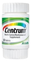 Centrum Multivitamínico Adulto: Suplemento Completo com 60 Cápsulas Diárias