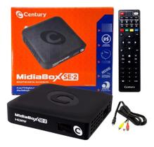 Century Midiabox SE-2 Receptor Digital Satélite de Áudio e Vídeo HD