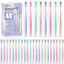 Cepillo de dientes Fresings paquete de 48 unidades con cerdas suaves envueltas individualmente