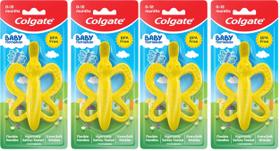 Cepillo de Dientes para Bebés Colgate y Mordedor, Libre de BPA, Silicona Suave Cepillo de Dientes para Bebés Colgate y Mordedor, Libre de BPA, Silicona Suave