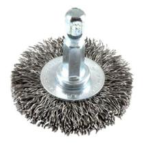 Cepillo de Rueda de Alambre Forney 72725 - Grueso Ondulado 3.8 cm Cepillo de Rueda de Alambre Forney 72725 - Grueso Ondulado 3.8 cm