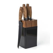 Cepo de Facas 7 Peças Facas Aço Inox Design Moderno e Alta Durabilidade