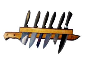 Cepo e Porta Facas de Parede modelo Facão