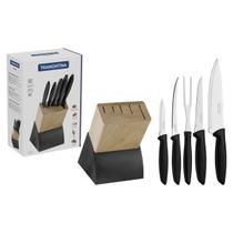 Cepo Facas 23498/028 Plenus 6pcs Preto Tramontina