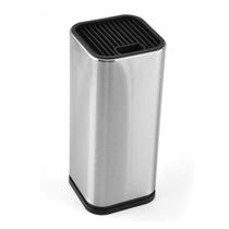 Cepo organizador de Facas Universal Em Inox 16 compartimentos