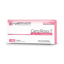 Cera 7 Odontológica Rosa 18 Lâminas Registro Mordida - Lysanda