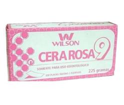 Cera 9 Rosa Wilson 225g Odontológica Dentista Polidental