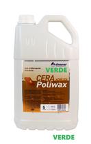 Cera acrílica poliwax - verde - cleaner - 5 litros