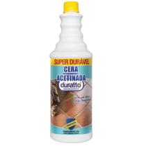 Cera Antiderrapante P/ Piso Acetinada Duratto 1l Rende 100m