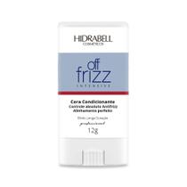 Cera Antifrizz Hidrabell em Bastão 12g Off Frizz Finalizador de Penteados e Controle de Frizz