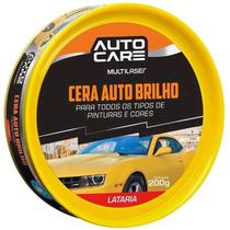 Cera Auto Brilho Autocare Pastosa Lata 200g Multilaser - AU445