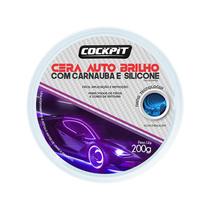 Cera auto pas.200g c/carnauba cockpit