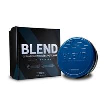 Cera Automotiva Blend Black Wax 100Ml Carnaúba + Sio2 Para Carros Pretos, Brilho Intenso E Proteção Cerâmica